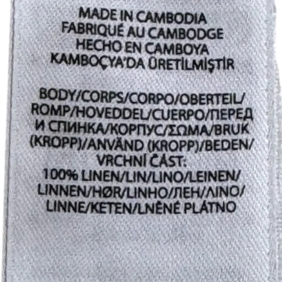 Polo Ralph Lauren Ruffled Floral Linen Off-Shoulder Dress Sz 6 - Picture 12 of 12